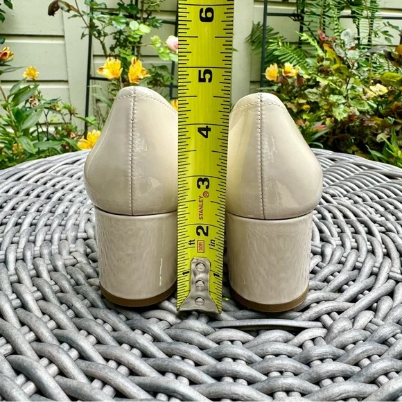 Kate Spade Beverly Bow Pump Patent Tusk Sz 7.5 - Picture 7 of 10